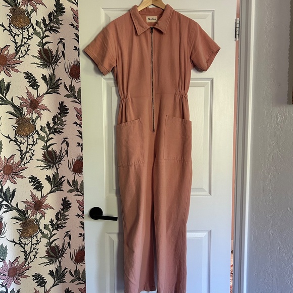 Noble Utility Jumpsuit Pink - Picture 3 of 5